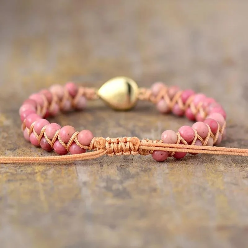 Natural Stone Braided Bracelet - Glova