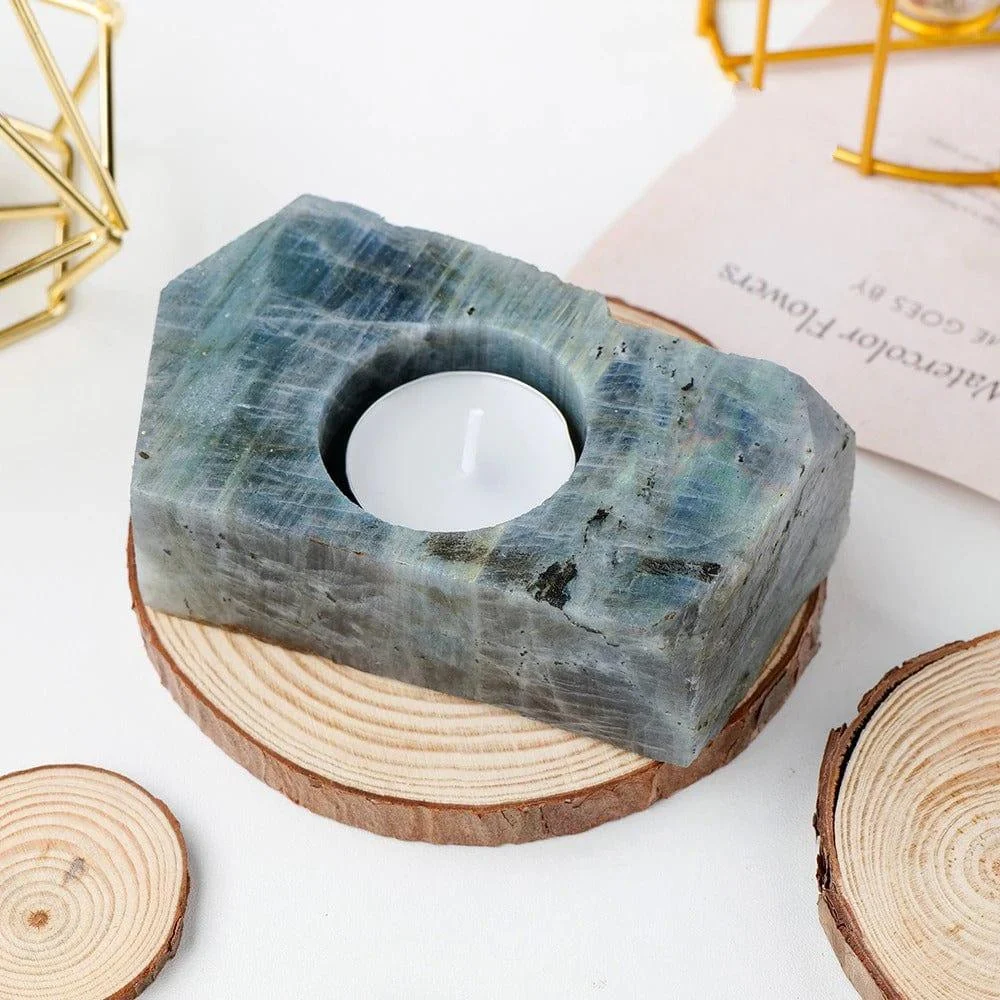 Natural Stone Candle Holder - Glova