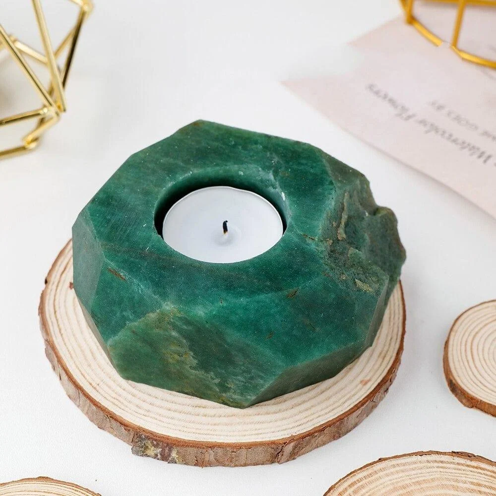 Natural Stone Candle Holder - Glova