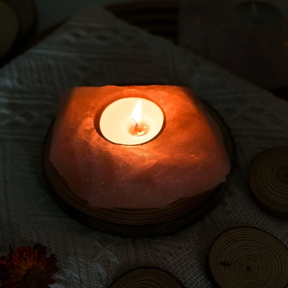 Natural Stone Candle Holder - Glova