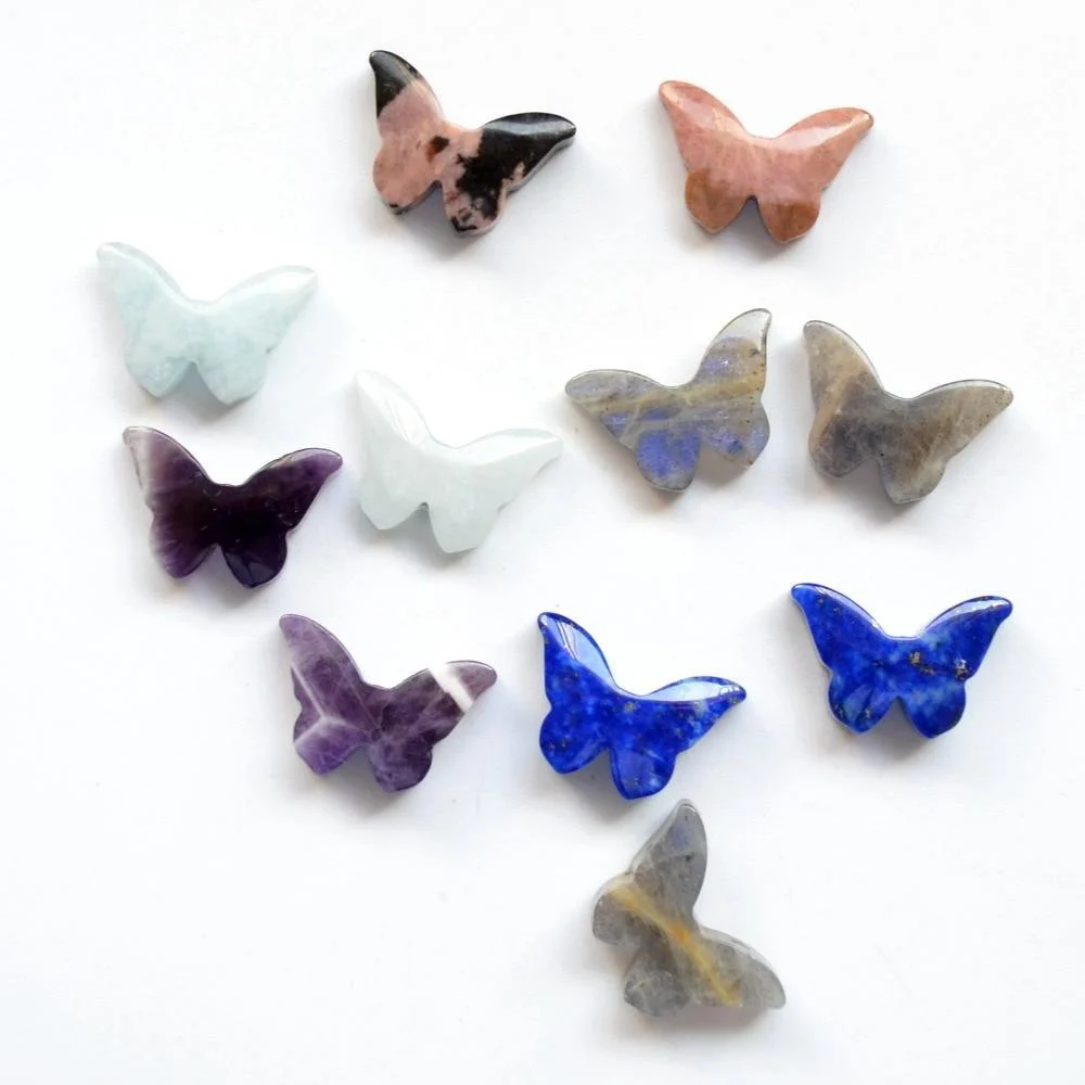 Natural Stone Mini Butterflies - Glova