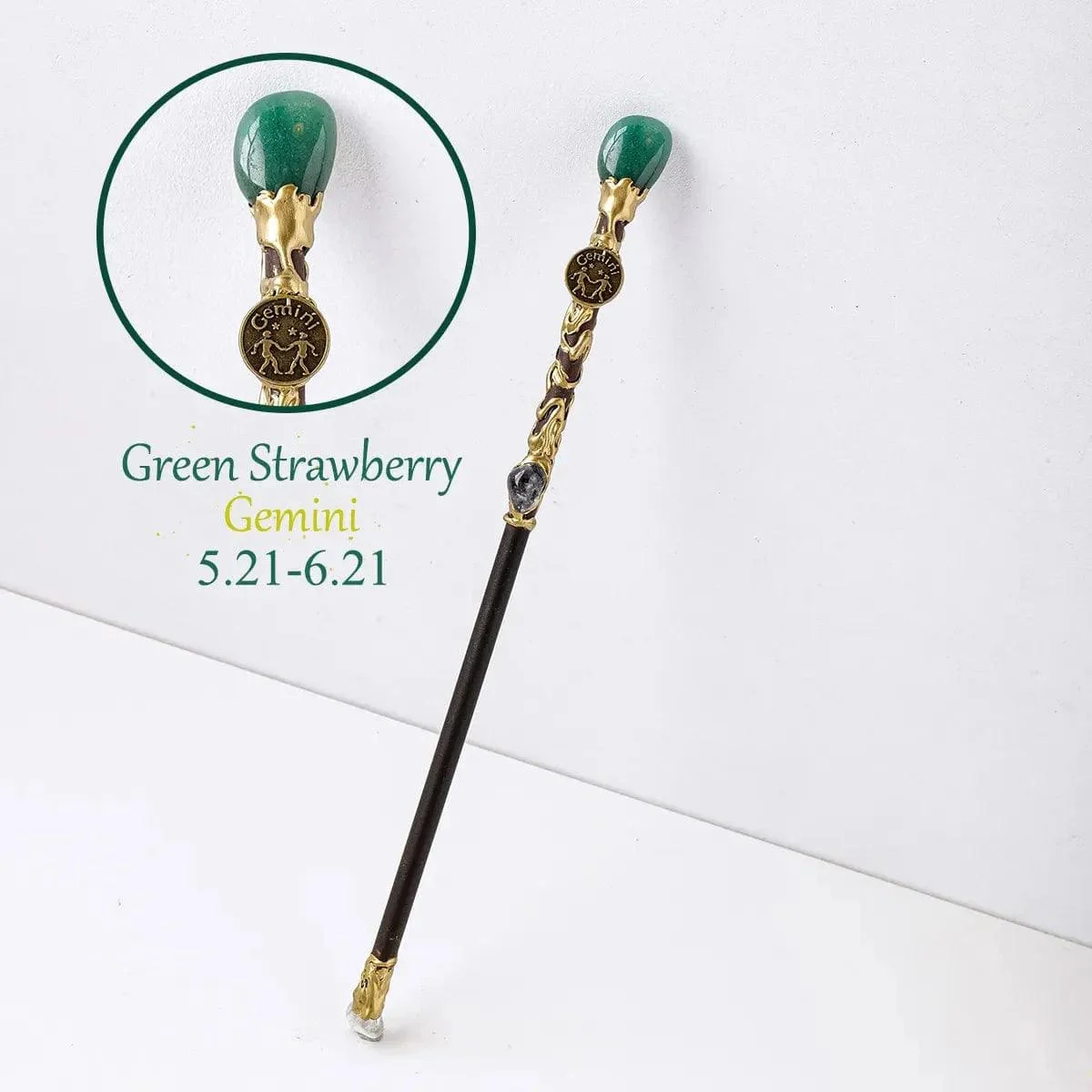 Natural Stone Zodiac Sign Wand - Glova