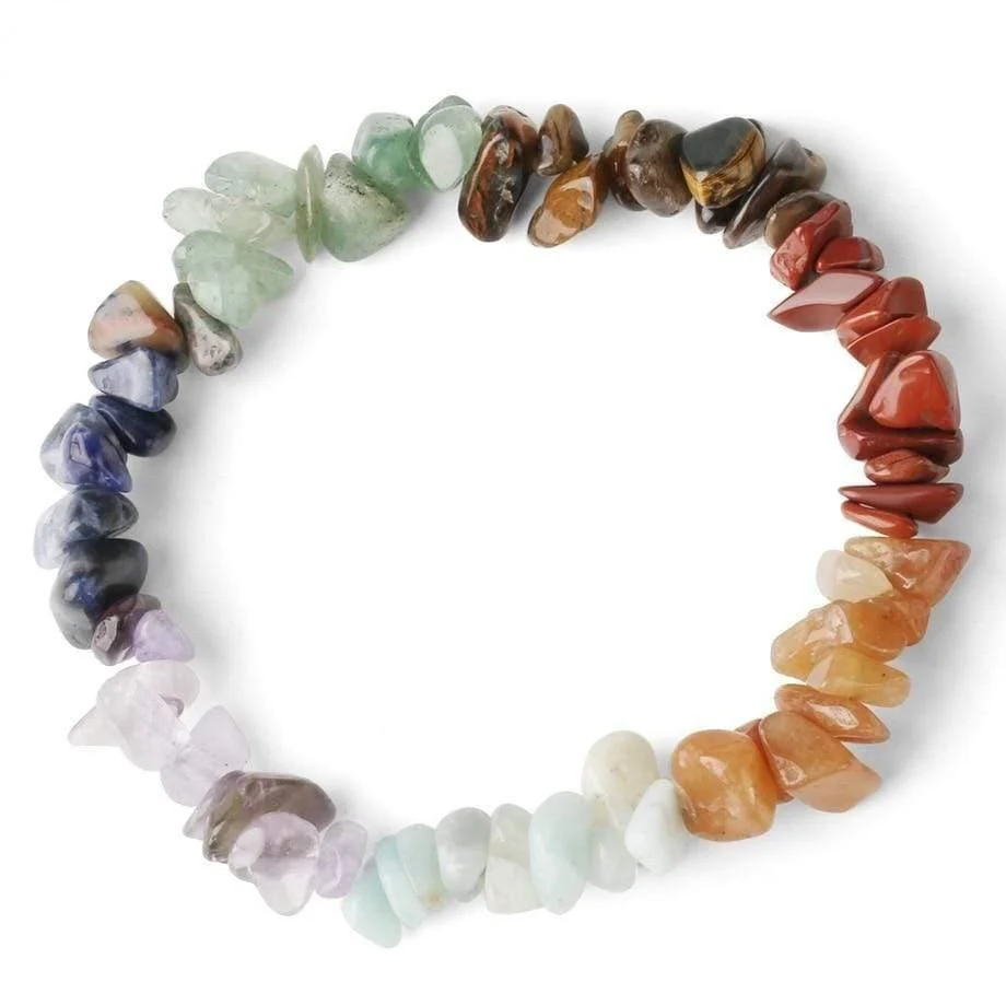 Natural Stones 7 Chakra Bracelet - Glova