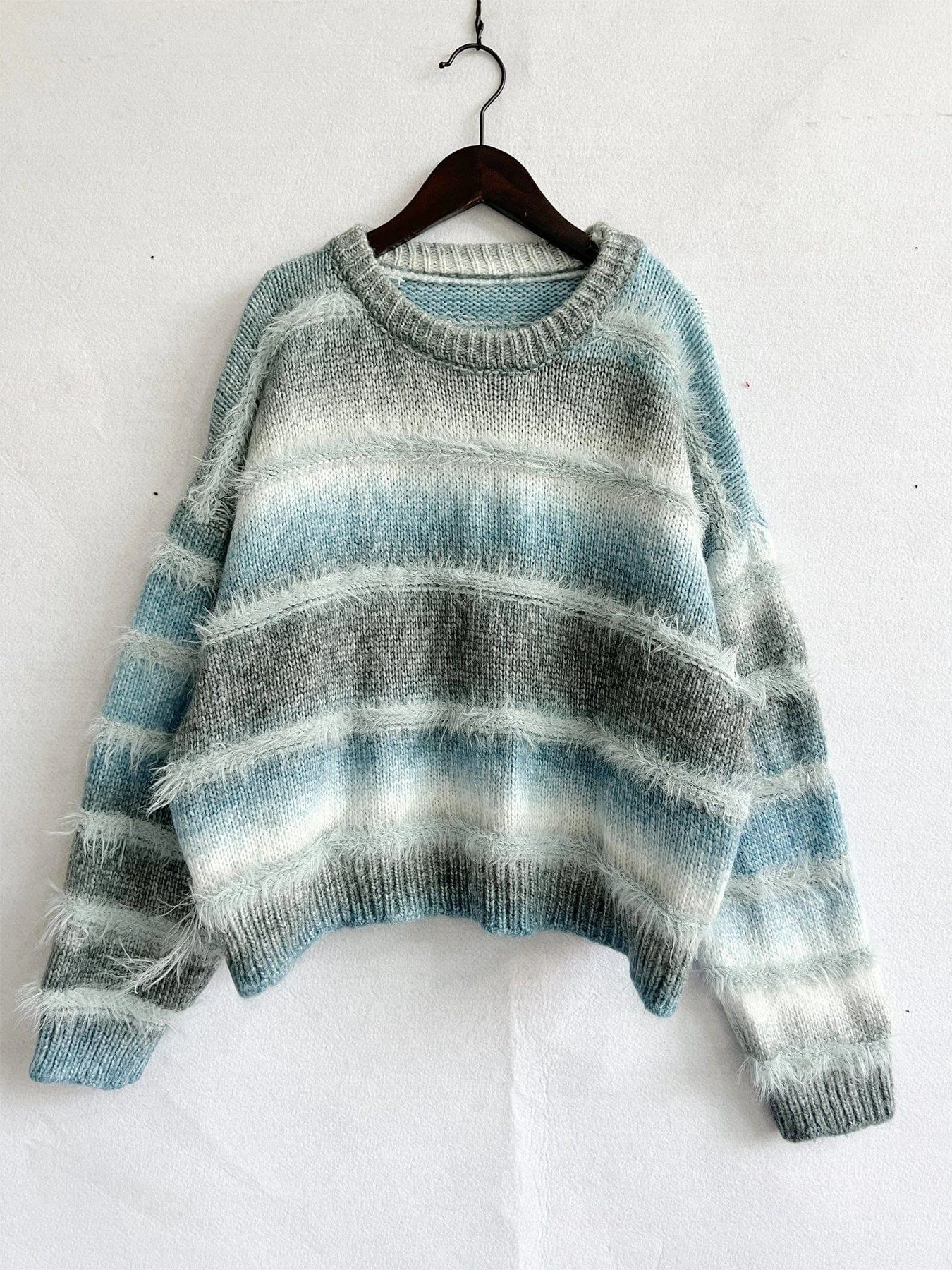 Tayla Gradient Striped Sweater - Glova