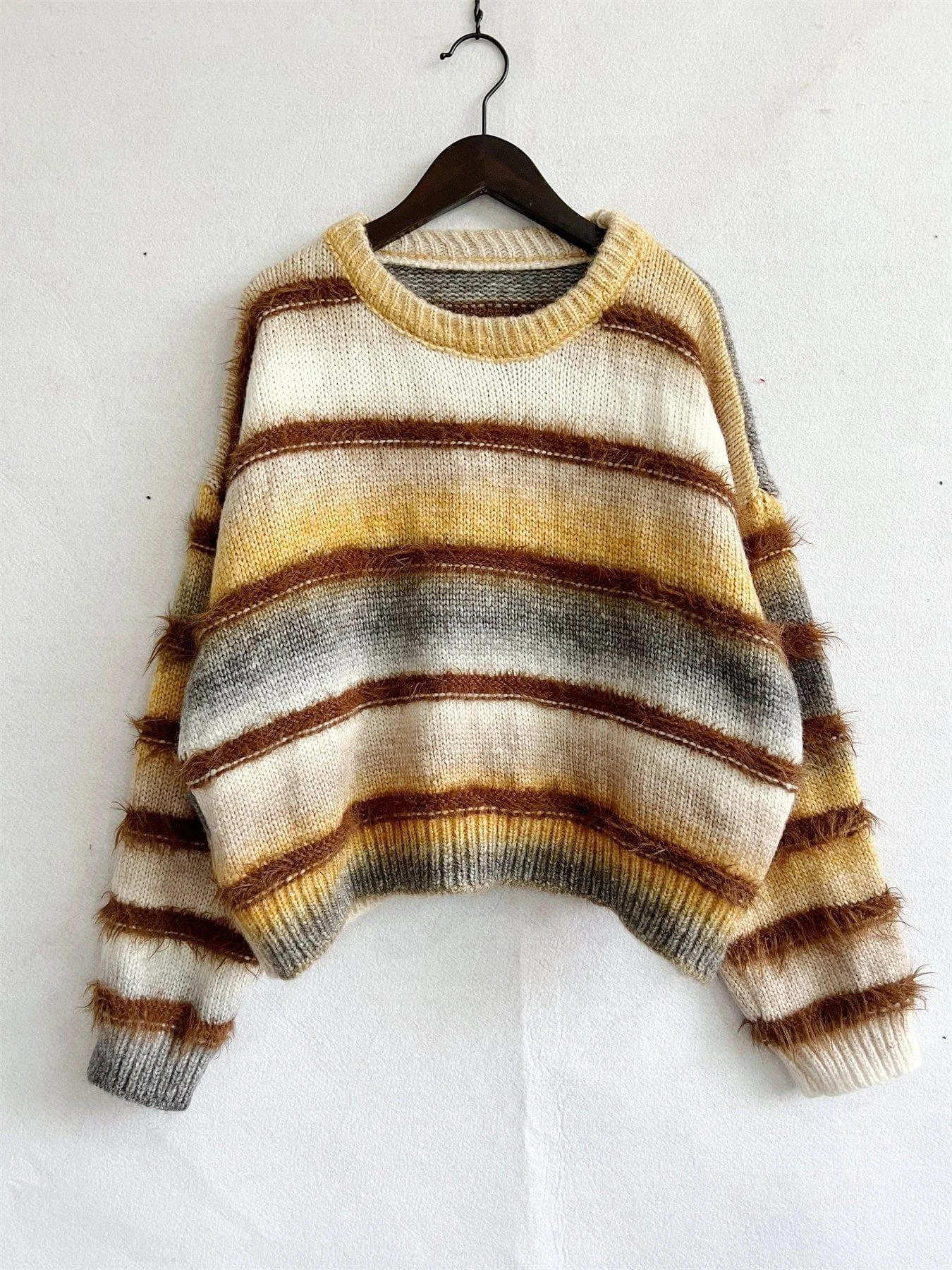 Tayla Gradient Striped Sweater - Glova