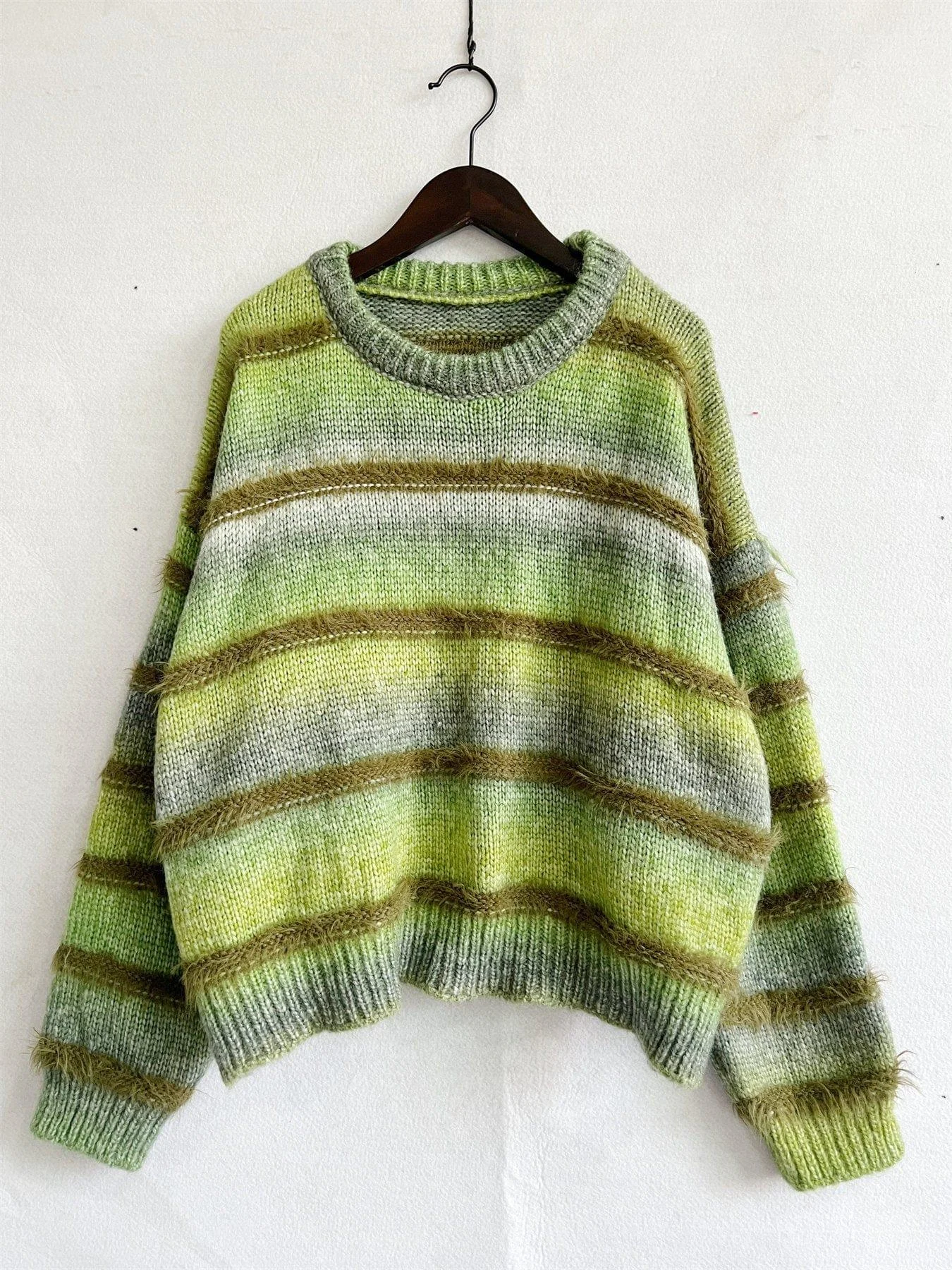 Tayla Gradient Striped Sweater - Glova