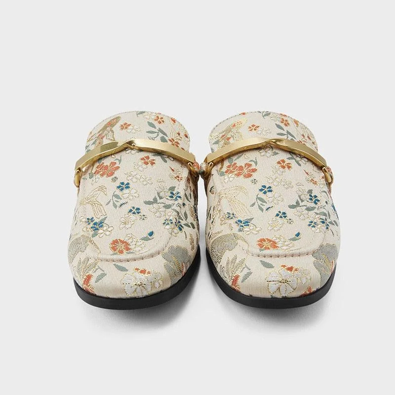 Teressa Floral Prints Mules - 2 Colors - Glova