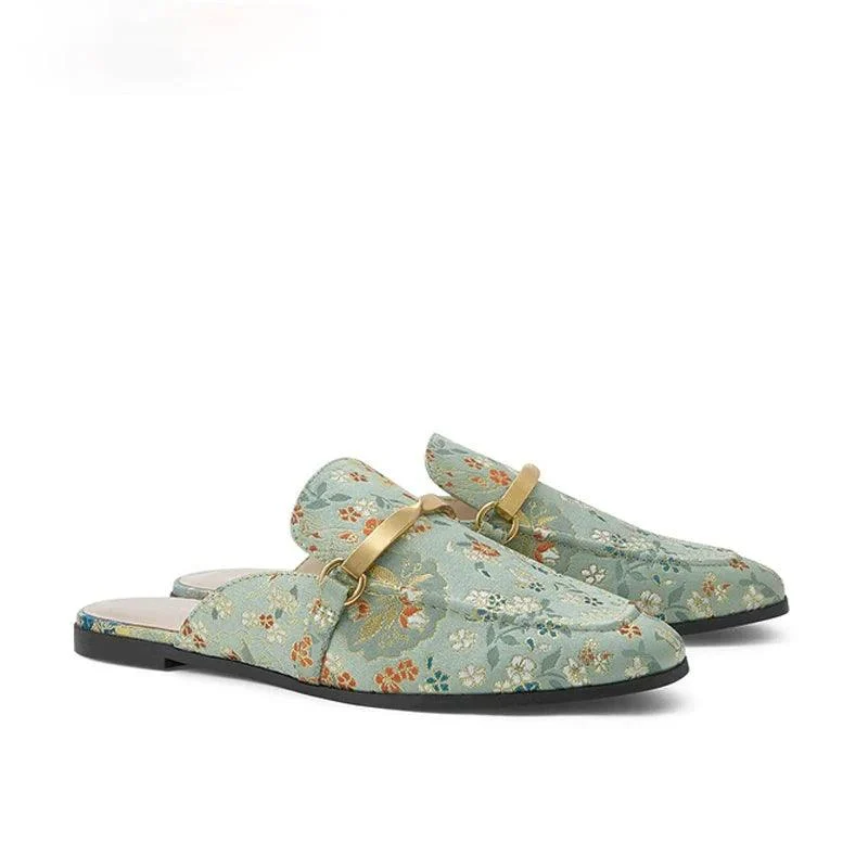 Teressa Floral Prints Mules - 2 Colors - Glova