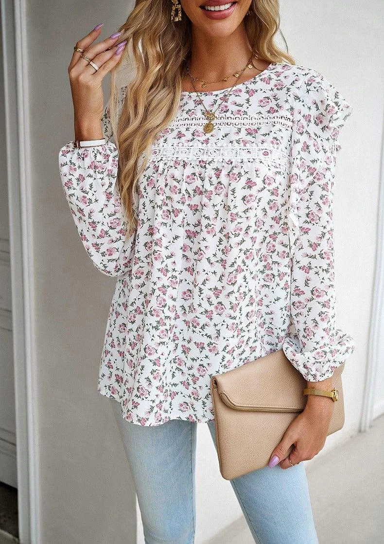 Thalia Floral Blouse - Glova