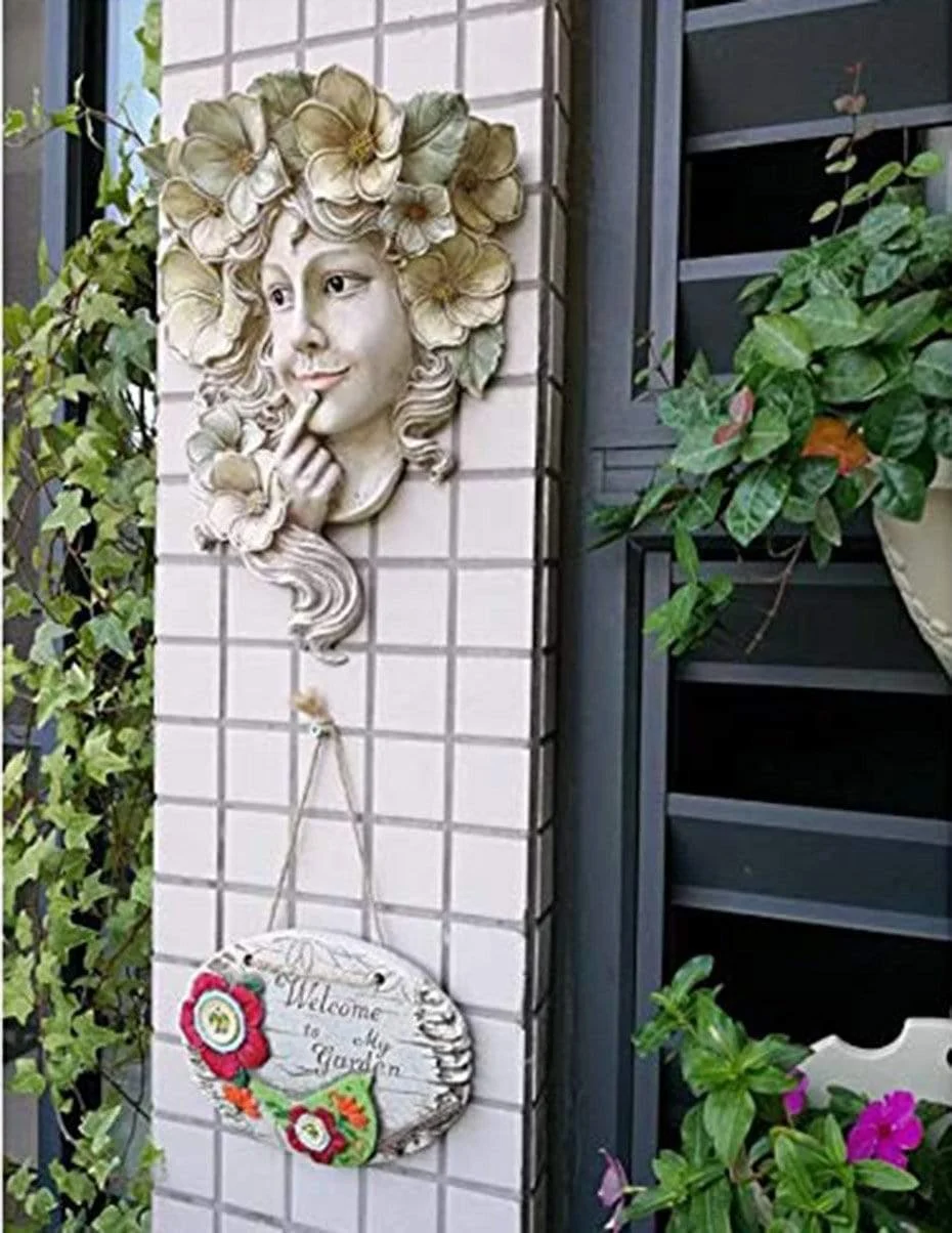 The Flower Goddess Wall Pot - Glova