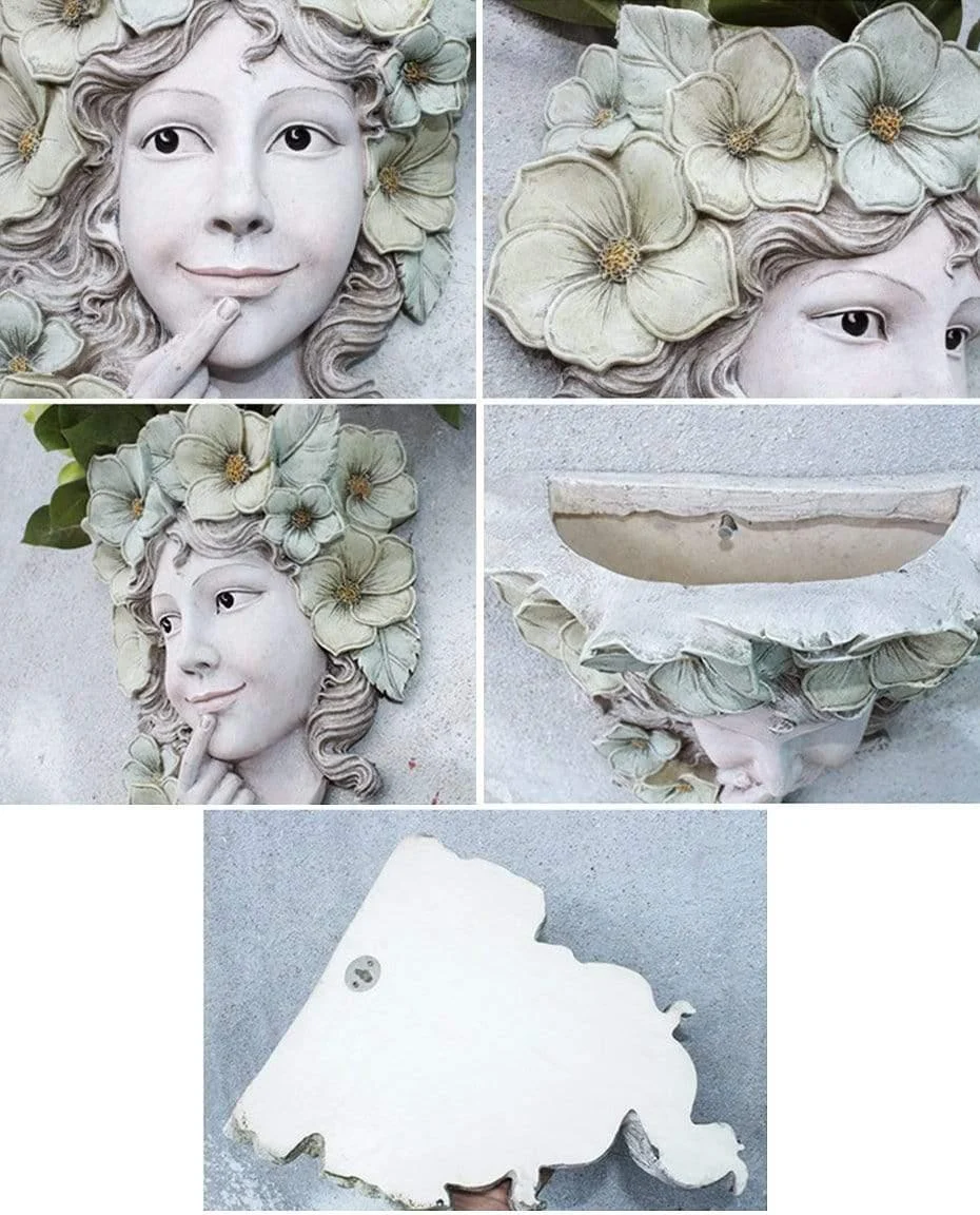 The Flower Goddess Wall Pot - Glova