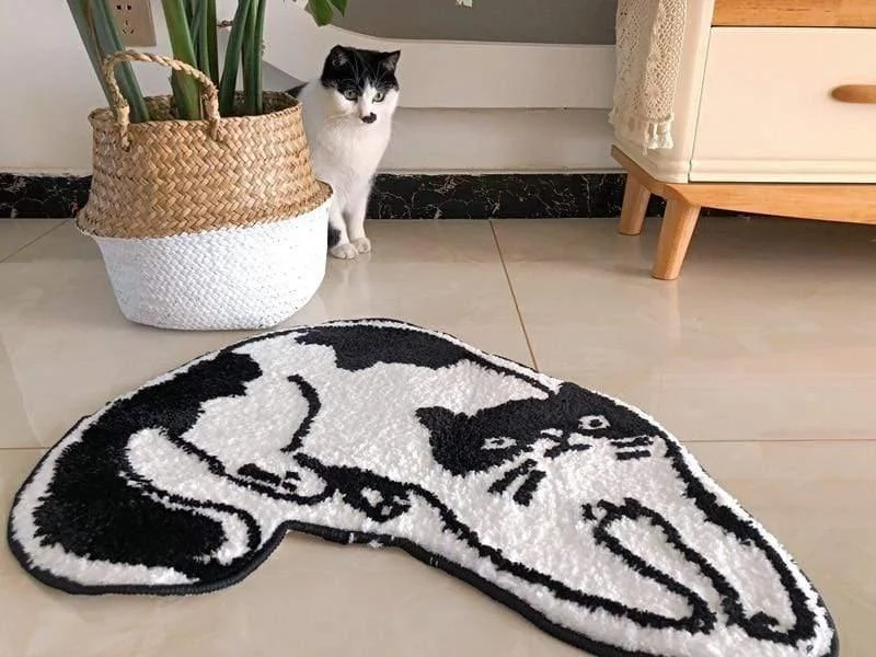 The Lazy Cat Bath Mat - Glova