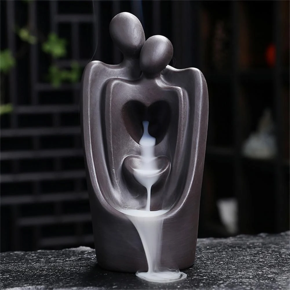 The Lovers Backflow Incense Burner - Glova