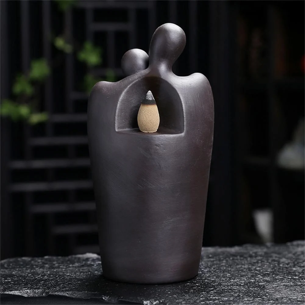 The Lovers Backflow Incense Burner - Glova