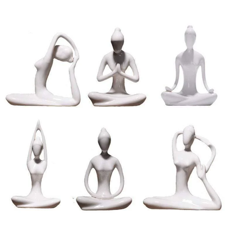 The Modern Yoga Lady Statues - Glova