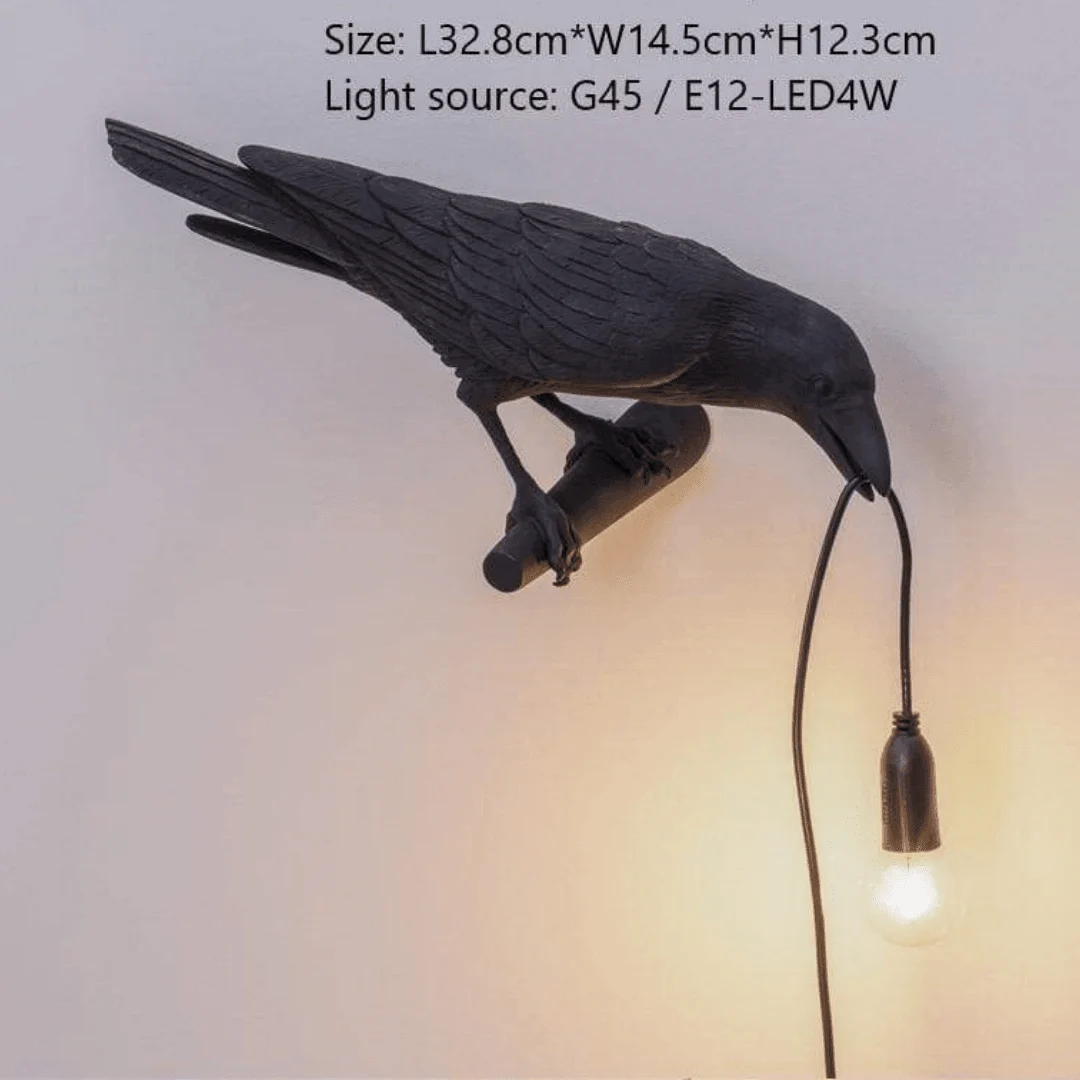 The Raven Wall Light - Glova