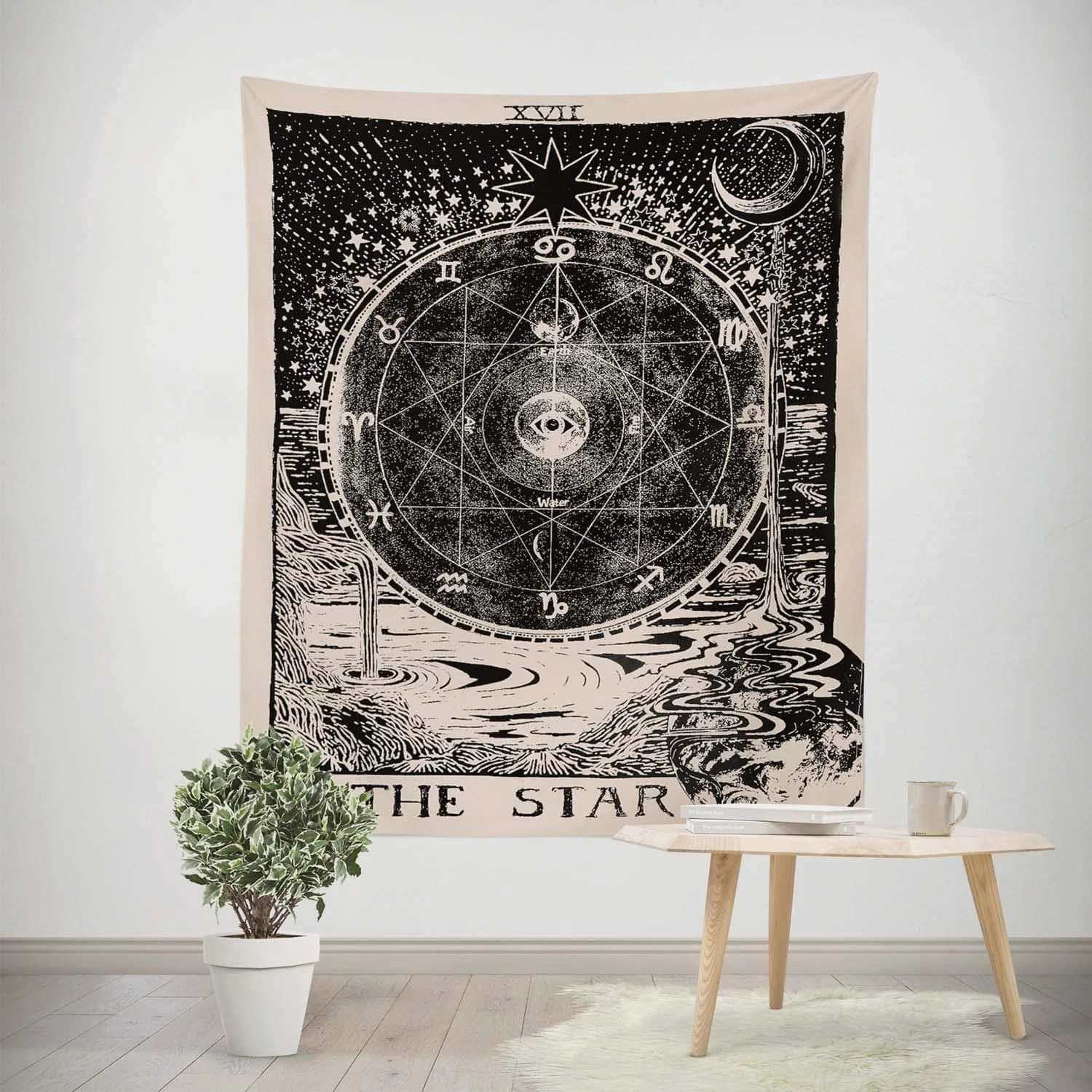 The Star Tarot Card Tapestry - Glova