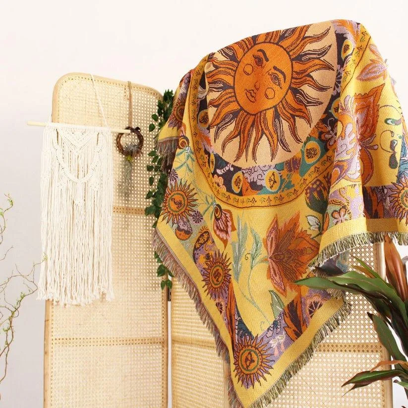 The Sun Is Shinning Throw Blanket - Glova