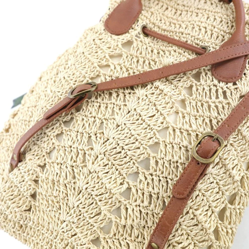 Theokleia Straw BackpacK - Glova