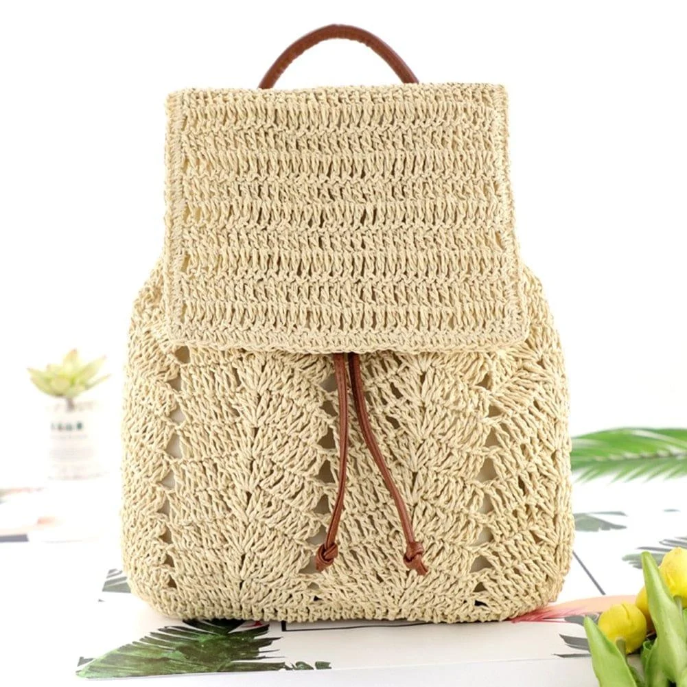 Theokleia Straw BackpacK - Glova