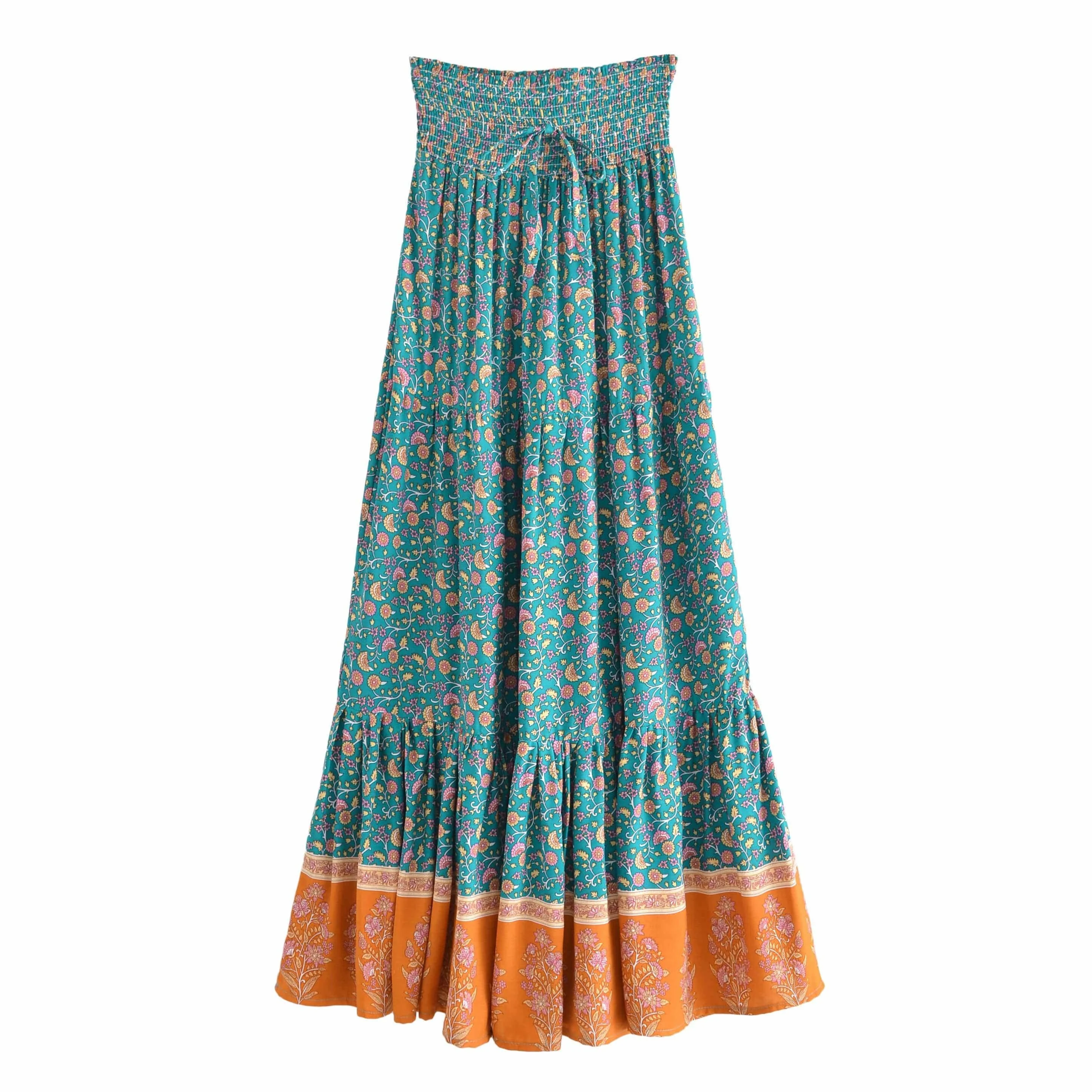 Thyra Boho Maxi Skirt ( 2 Colors ) - Glova