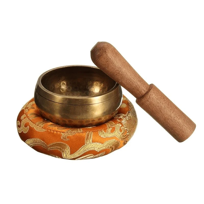 Tibetan Singing Bowl with Mat - Glova