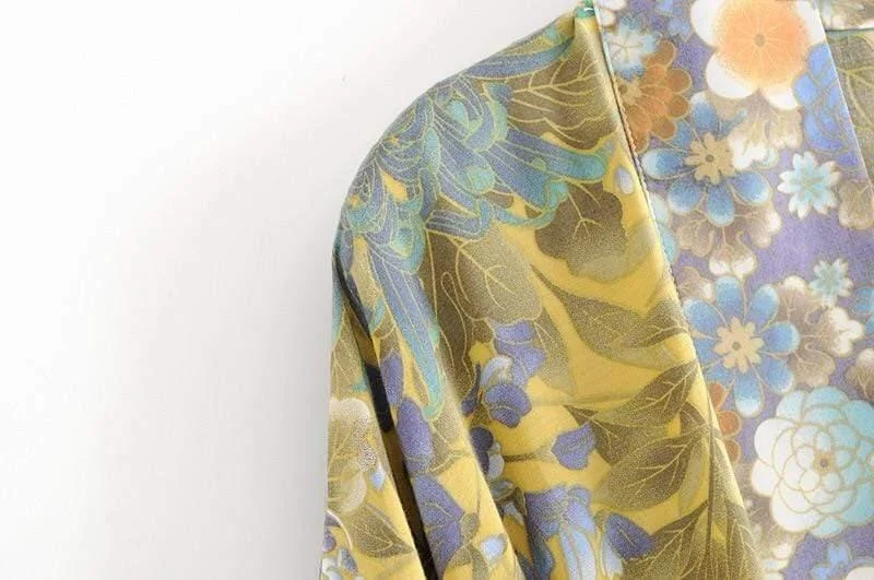 Tiger Flower Kimono - Glova