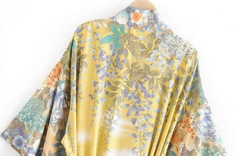 Tiger Flower Kimono - Glova